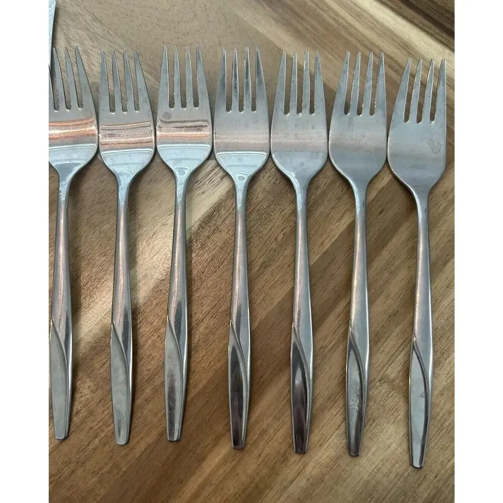 Vintage Wm Rogers IS Stainless 14p Set Serving Spoon USA International Silver 29